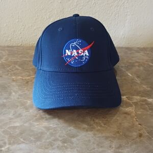 NASA Blue Baseball Cap